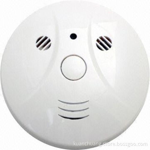 Smoke Pinhole Camera DVR with Motion Detection Surveillance Home Monitor